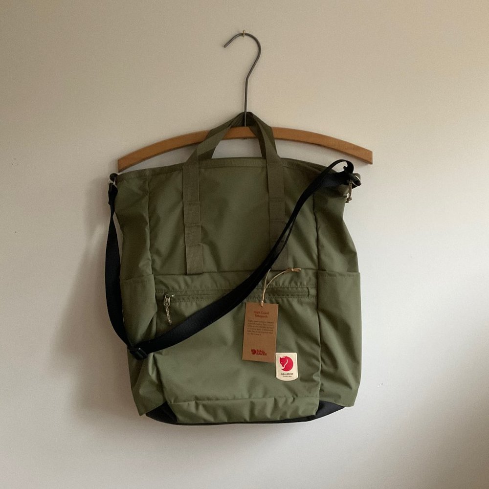 Fjallraven High Coast Tote Pack in GREEN
